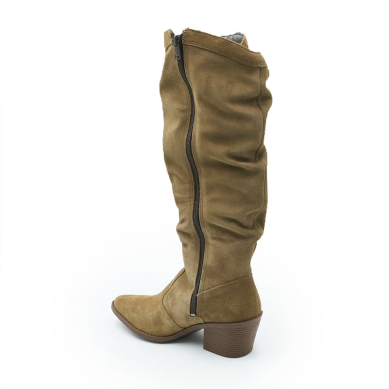 FEMININO BOTA ALTA DAKOTA D25720008 TABACO