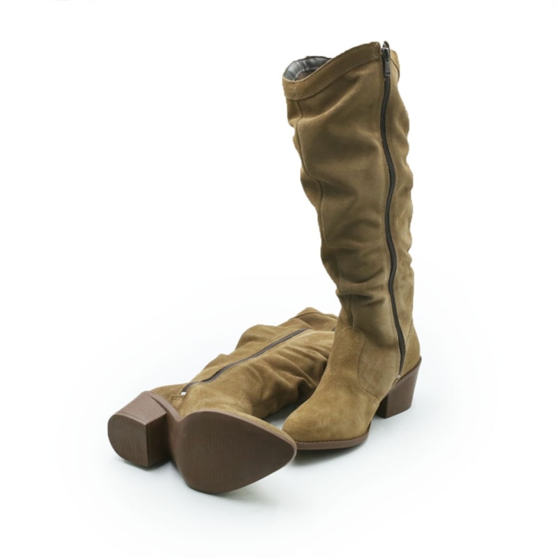 FEMININO BOTA ALTA DAKOTA D25720008 TABACO