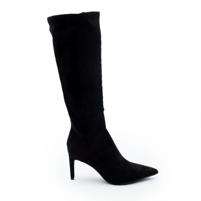 FEMININO BOTA ALTA FERRETTI Z683829972 SUEDE TOP PRETO