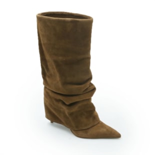 FEMININO BOTA ALTA SCHUTZ  S2205900330001 PECAN BROWN