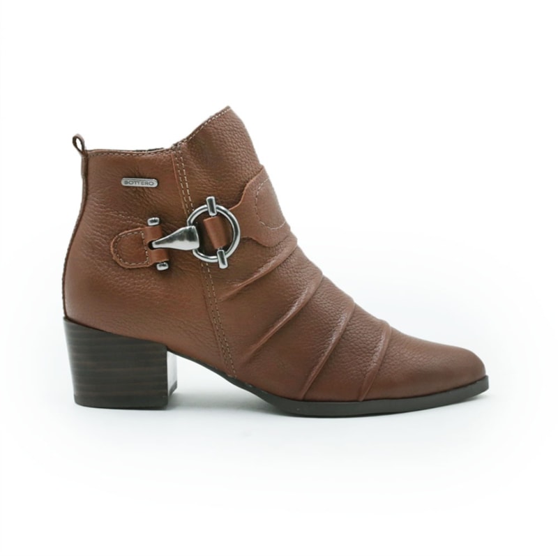 FEMININO BOTA BAIXA BOTTERO  349313 CONHAQUE