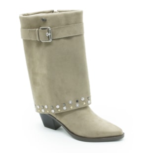 FEMININO BOTA CANO ALTO VIA MARTE  25700301 NOZ MOSCADA