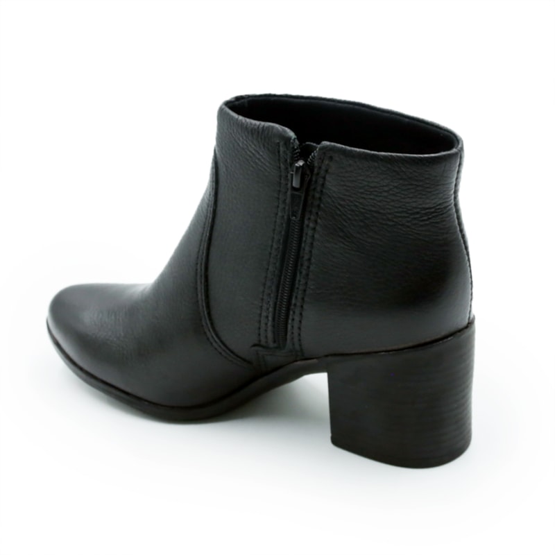 FEMININO BOTA MEDIA BOTTERO 346901 BURNISH PRETO