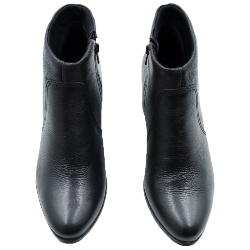 FEMININO BOTA MEDIA BOTTERO 346901 BURNISH PRETO