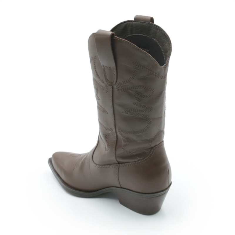 FEMININO BOTA MEDIA BOTTERO 347706 ATANADO WOOD
