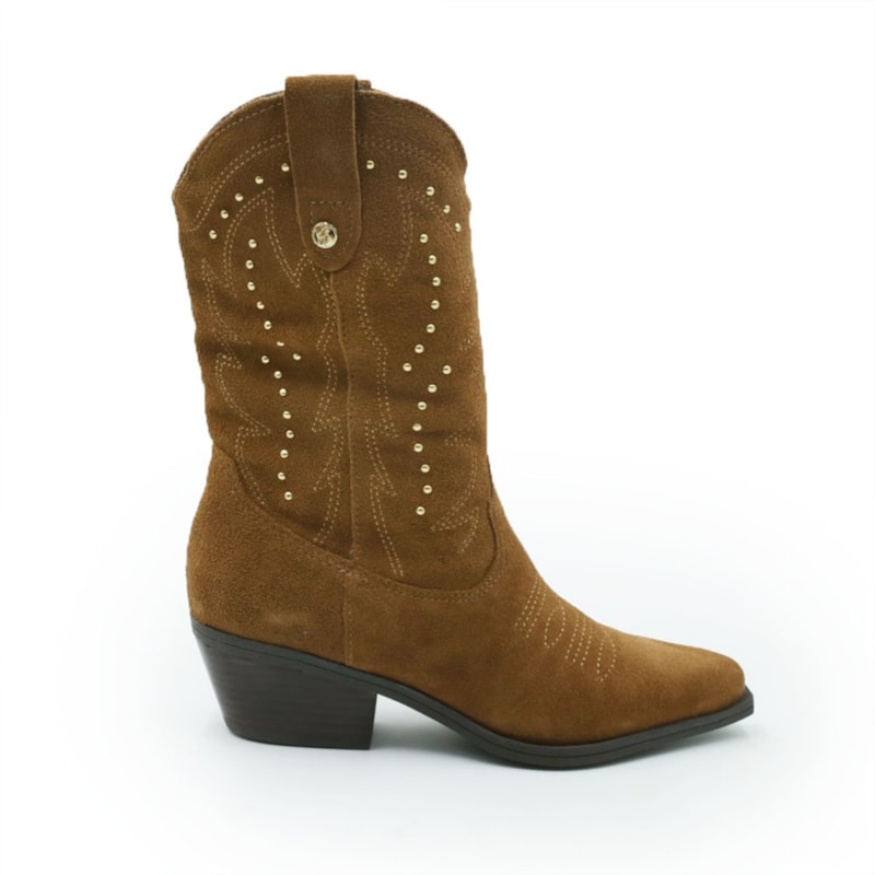 FEMININO BOTA MEDIA BOTTERO 347711 CASTANHO