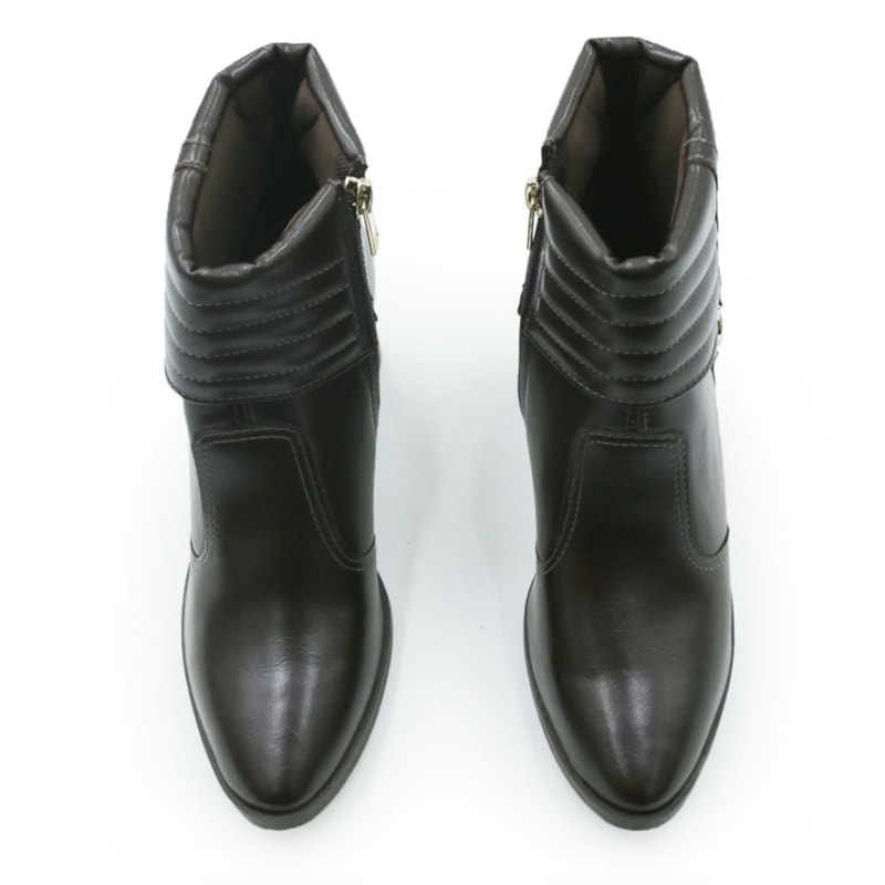 FEMININO BOTA MEDIA DAKOTA D21610002 CAFE