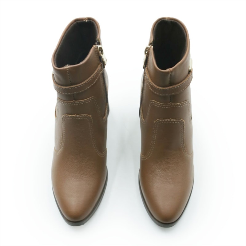 FEMININO BOTA MEDIA DAKOTA D23820006 CASTANHO