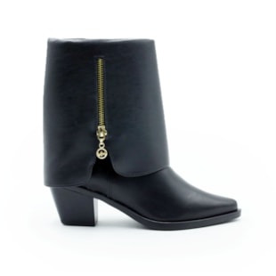 FEMININO BOTA MEDIA VIA MARTE  25701401 PRETO