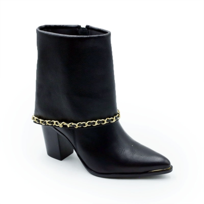 FEMININO BOTA MEDIA VIA MARTE  7901701 PRETO
