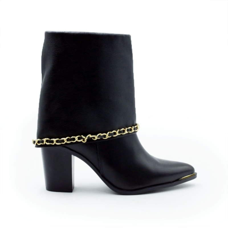 FEMININO BOTA MEDIA VIA MARTE  7901701 PRETO