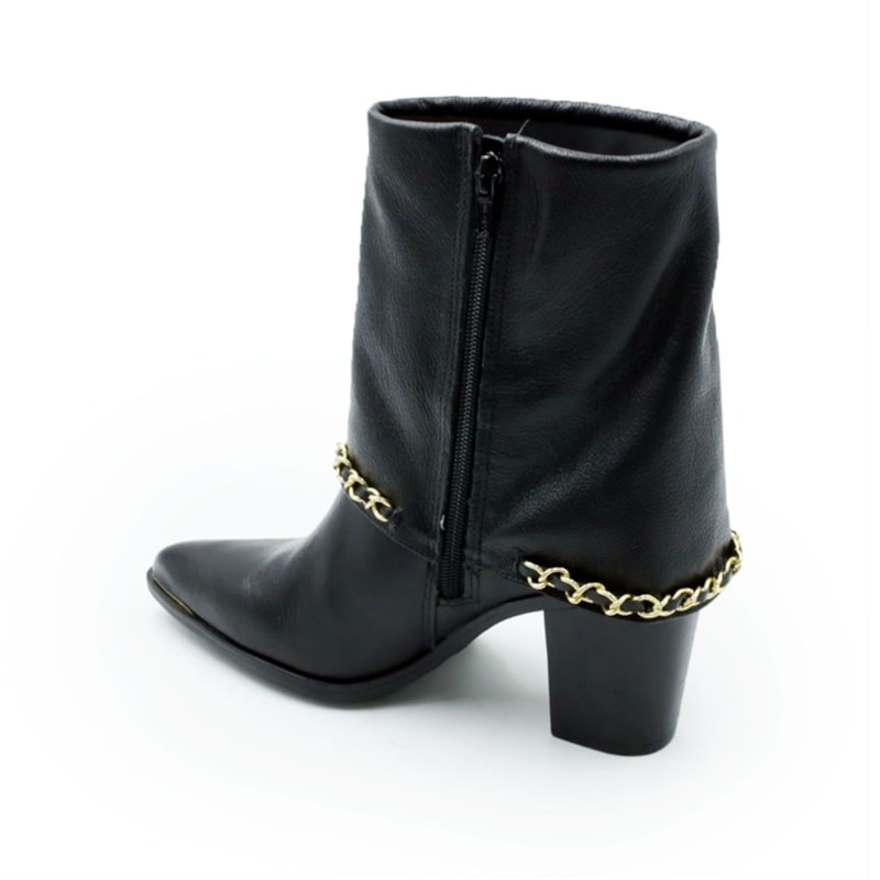 FEMININO BOTA MEDIA VIA MARTE  7901701 PRETO