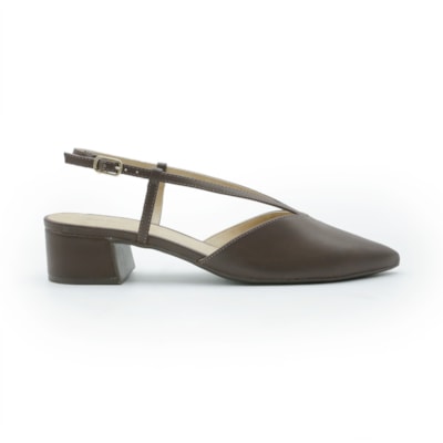 FEMININO CHANEL BAIXO ANA CAPRI C3070500060002 CACAU