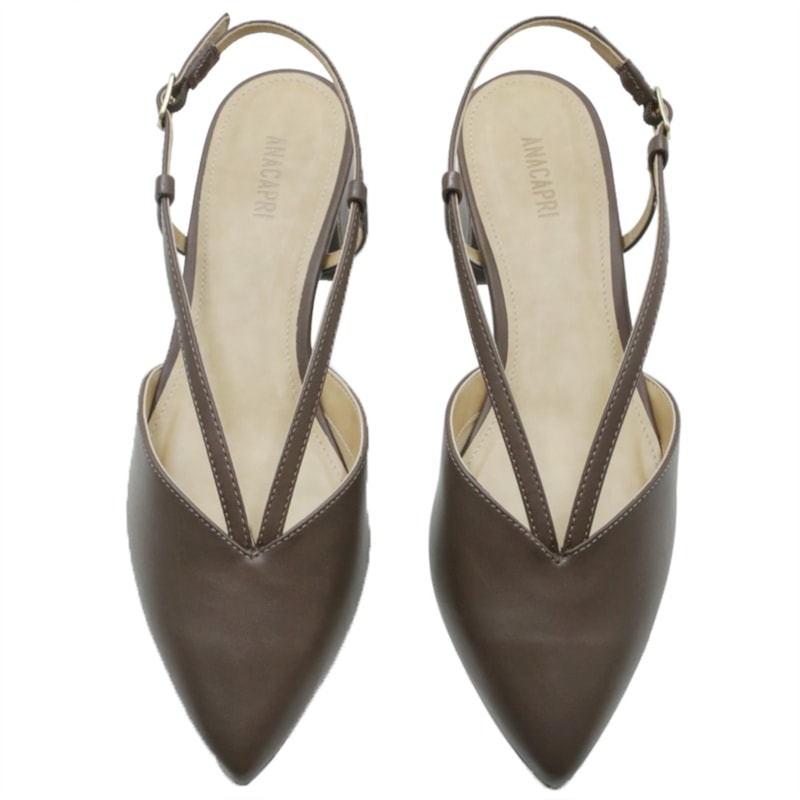 FEMININO CHANEL BAIXO ANA CAPRI C3070500060002 CACAU