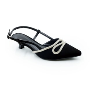 FEMININO CHANEL BAIXO FERRETTI  553107 NOBUCK PRETO