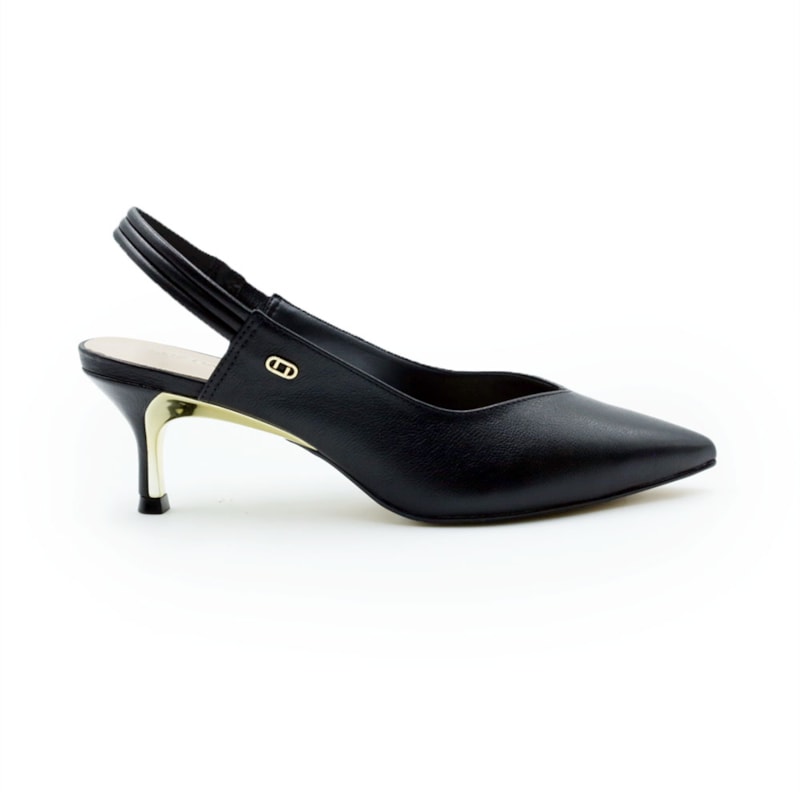 FEMININO CHANEL BAIXO LUZ DA LUA  58060039 PRETO/PRETO