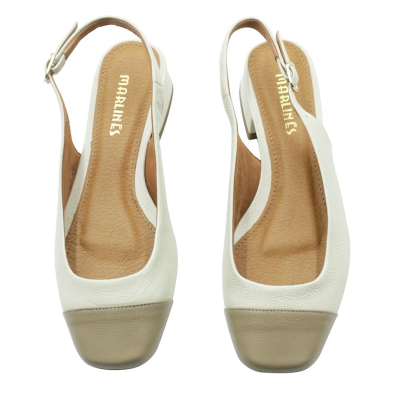 FEMININO CHANEL BAIXO MARLINES  6129 PORCELANA