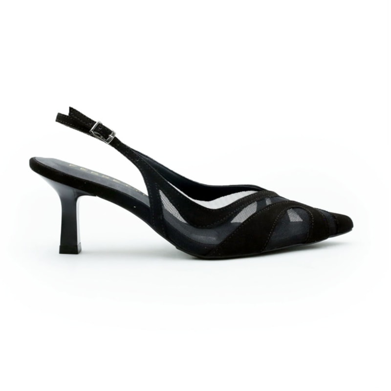 FEMININO CHANEL MEDIO FERRETTI  1797851 SUEDE PRETO
