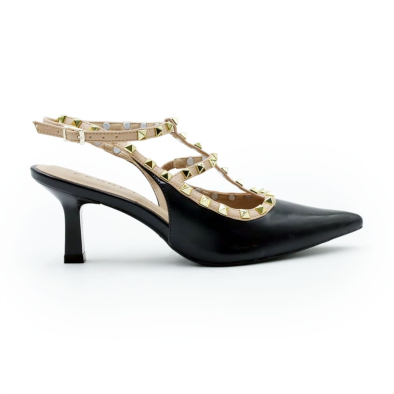 FEMININO CHANEL MEDIO FERRETTI 1797898 MADRI PRETO NATURAL