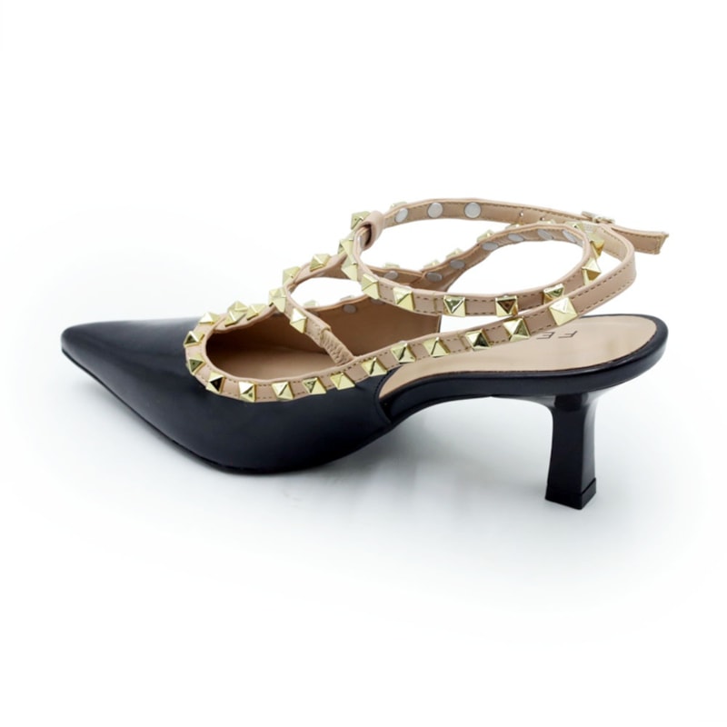 FEMININO CHANEL MEDIO FERRETTI 1797898 MADRI PRETO NATURAL