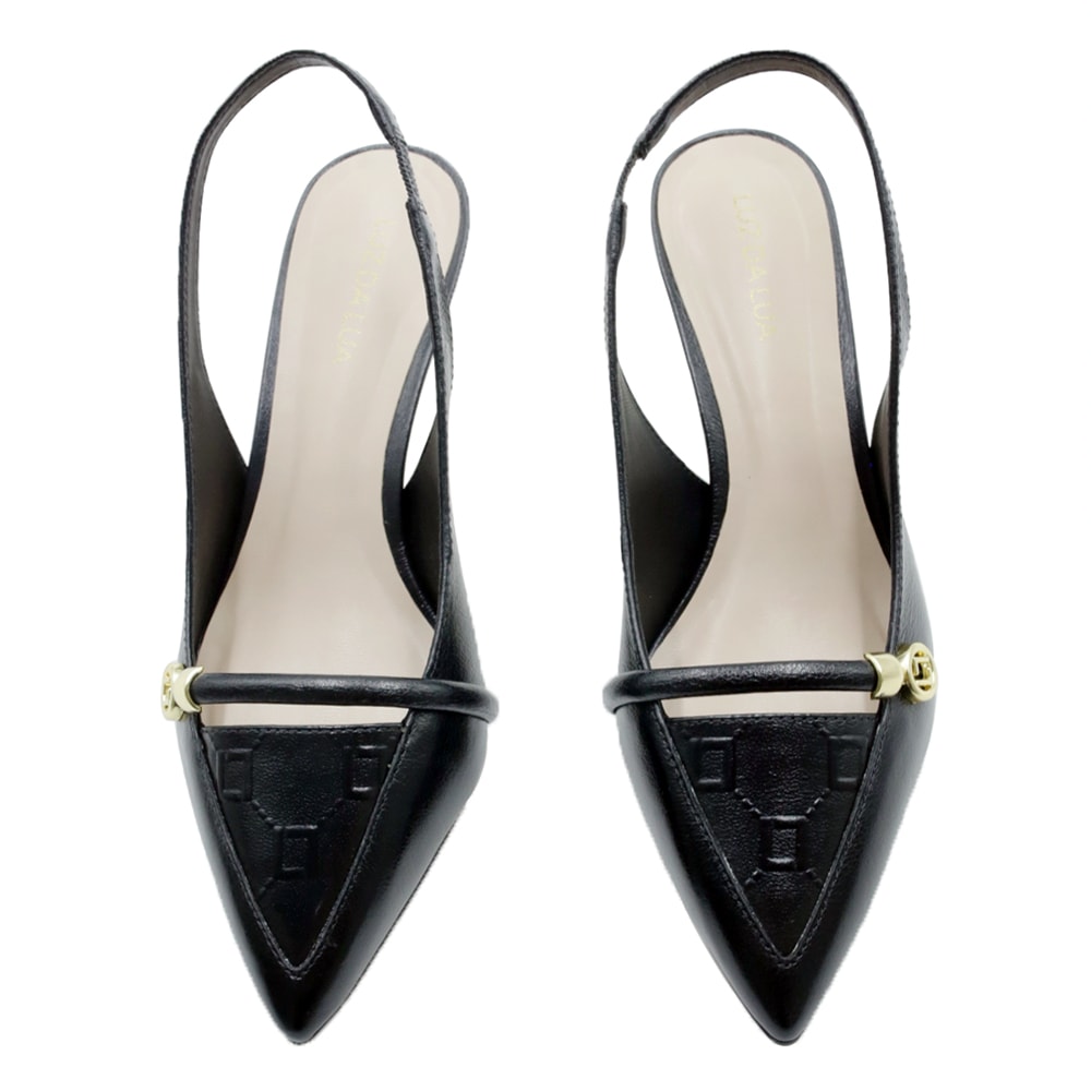 FEMININO CHANEL MEDIO LUZ DA LUA 58060036 LUX PRETO - Anita Shoes