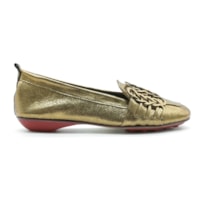 FEMININO MOCASSIM MOCASSIM DEBORA GERMANI 18229 STAR BRONZE