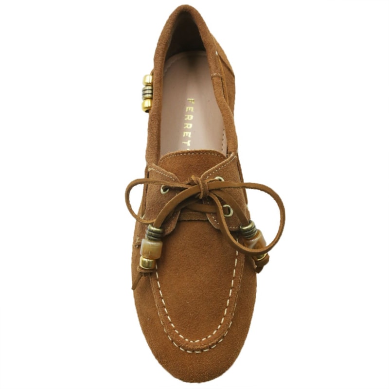 FEMININO MOCASSIM MOCASSIM FERRETTI 52512 HAVANA