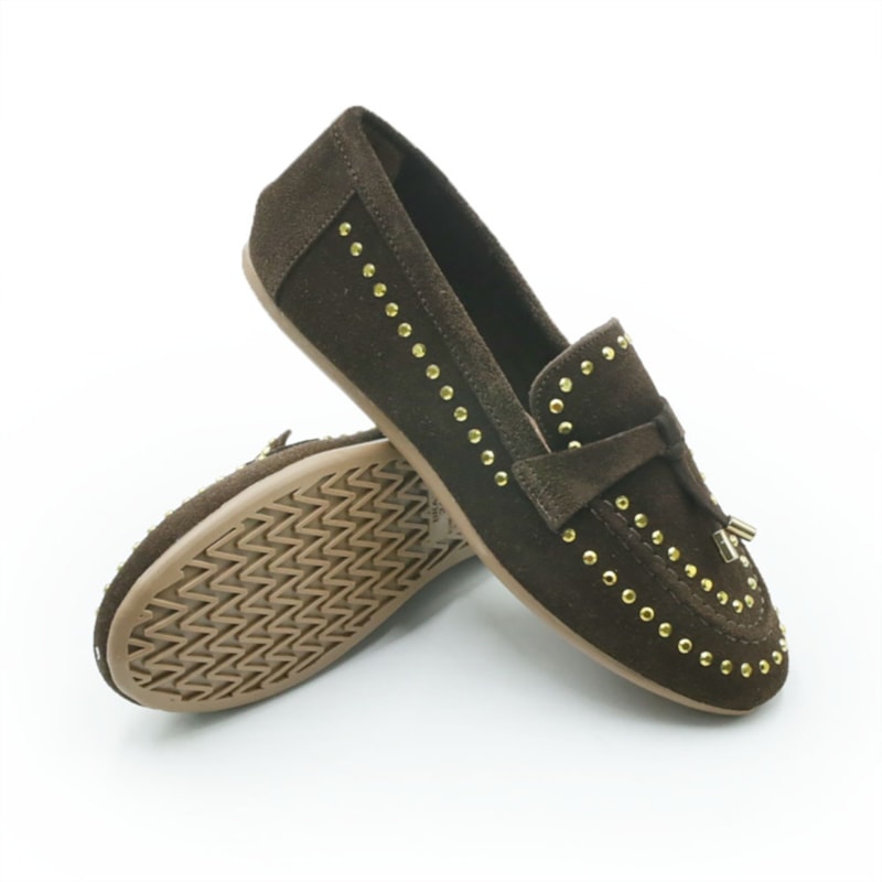 FEMININO MOCASSIM MOCASSIM FERRETTI  53142 CAFE