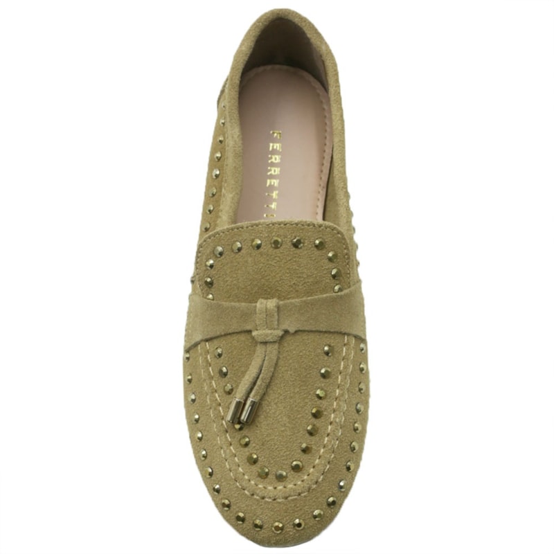 FEMININO MOCASSIM MOCASSIM FERRETTI  53142 CAMEL