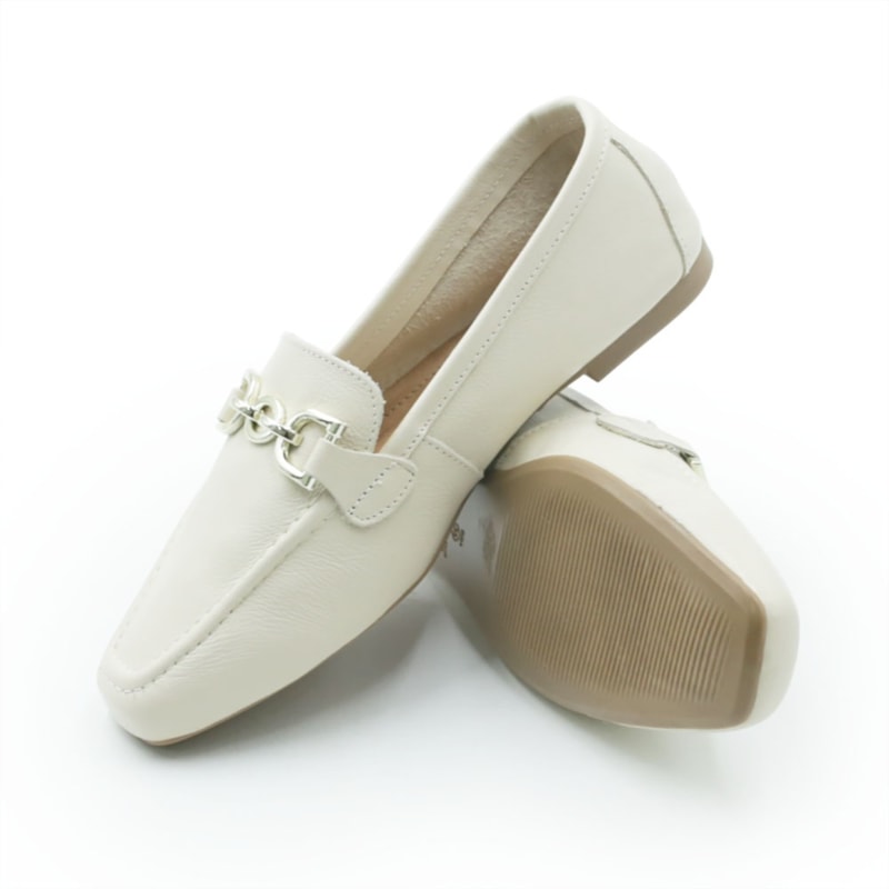 FEMININO MOCASSIM MOCASSIM FERRETTI 58035 FLY OFF WHITE