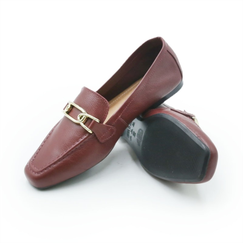 FEMININO MOCASSIM MOCASSIM FERRETTI 58072 FLY MARSALA