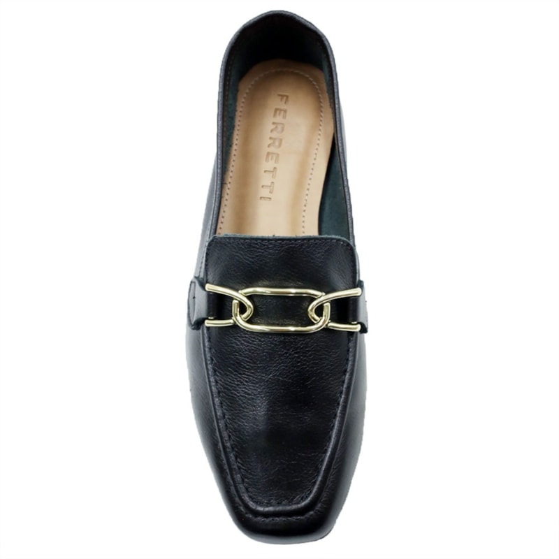FEMININO MOCASSIM MOCASSIM FERRETTI 58072 FLY PRETO
