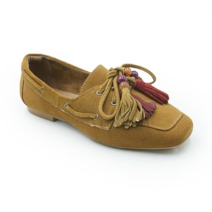FEMININO MOCASSIM MOCASSIM HITS 39312886 SV20799 TABACO