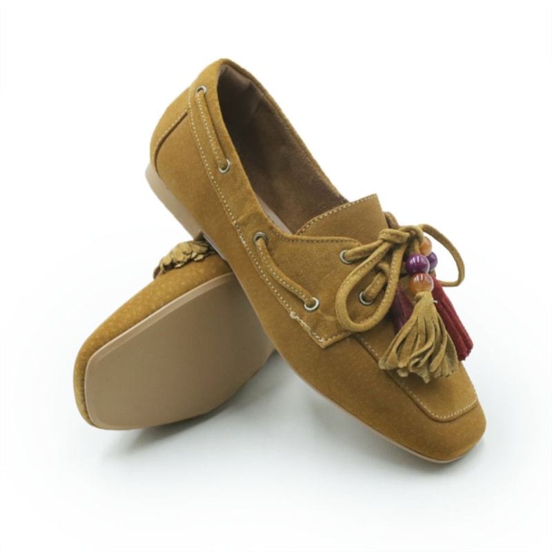 FEMININO MOCASSIM MOCASSIM HITS 39312886 SV20799 TABACO