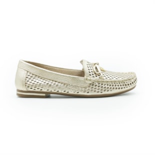 FEMININO MOCASSIM MOCASSIM LUZ DA LUA  60260019 18 TOSCANA OURO