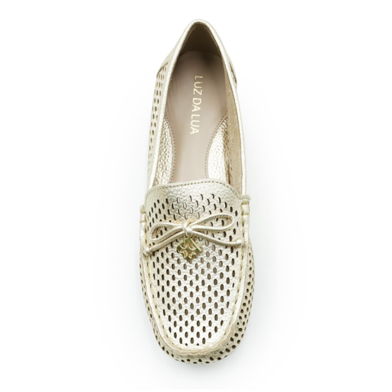 FEMININO MOCASSIM MOCASSIM LUZ DA LUA  60260019 18 TOSCANA OURO