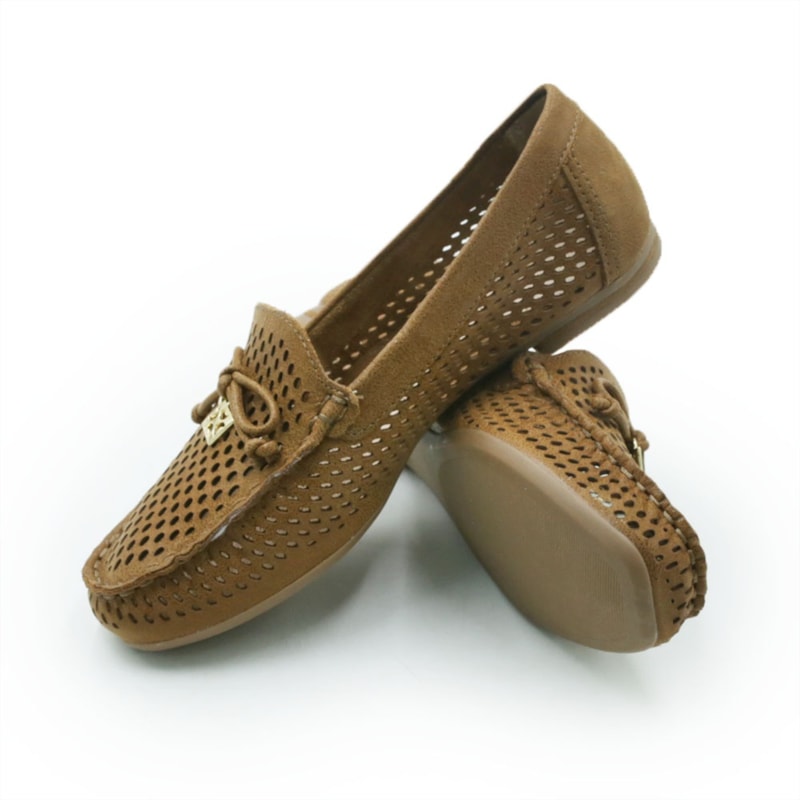 FEMININO MOCASSIM MOCASSIM LUZ DA LUA  60260019 25 CANELA