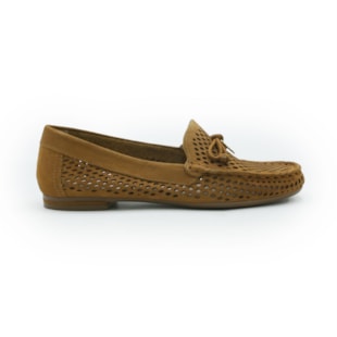 FEMININO MOCASSIM MOCASSIM LUZ DA LUA 60260019 31 CARAMELO
