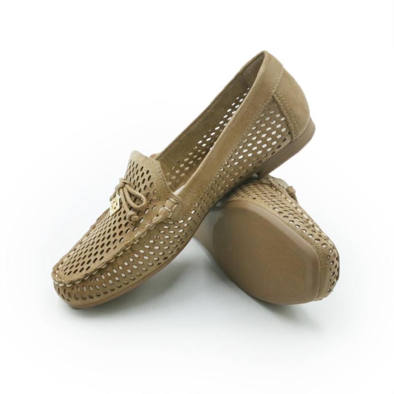 FEMININO MOCASSIM MOCASSIM LUZ DA LUA 60260019 36 GINGER