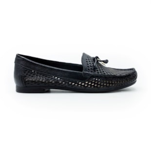 FEMININO MOCASSIM MOCASSIM LUZ DA LUA 60260019 60 PRETO