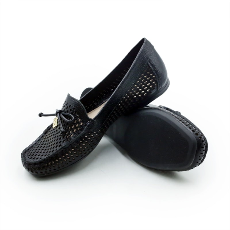 FEMININO MOCASSIM MOCASSIM LUZ DA LUA 60260019 60 PRETO