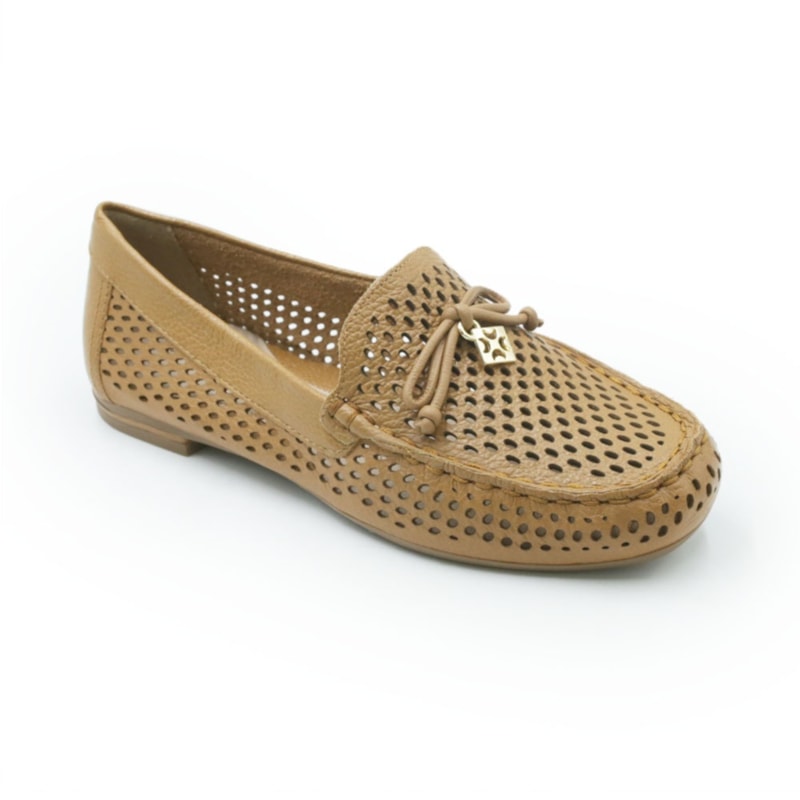 FEMININO MOCASSIM MOCASSIM LUZ DA LUA  60260019 7 AMENDOA/AMENDOA
