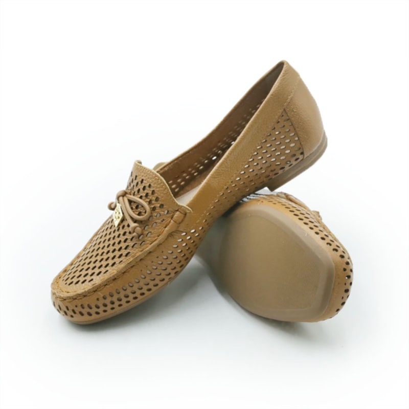 FEMININO MOCASSIM MOCASSIM LUZ DA LUA  60260019 7 AMENDOA/AMENDOA
