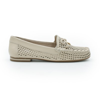 FEMININO MOCASSIM MOCASSIM LUZ DA LUA  60260019 NEW RIDGE BEGE