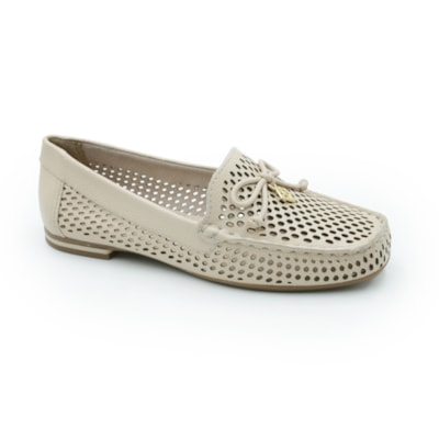 FEMININO MOCASSIM MOCASSIM LUZ DA LUA  60260019 NEW RIDGE BEGE