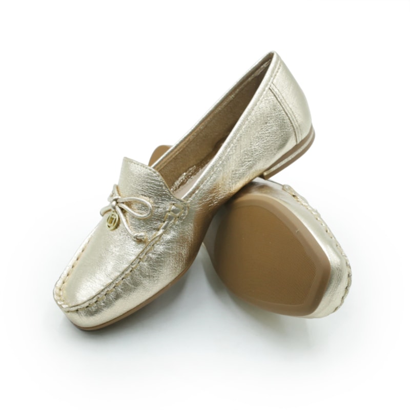 FEMININO MOCASSIM MOCASSIM LUZ DA LUA 60260028 VENUS OURO