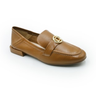 FEMININO MOCASSIM MOCASSIM LUZ DA LUA 60340021 27 CARAMELO
