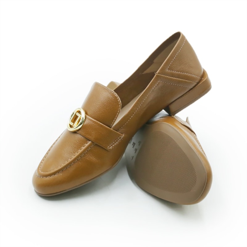 FEMININO MOCASSIM MOCASSIM LUZ DA LUA 60340021 27 CARAMELO