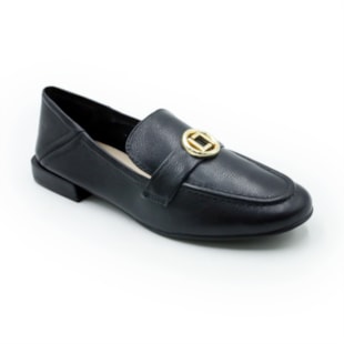 FEMININO MOCASSIM MOCASSIM LUZ DA LUA 60340021 5 PRETO