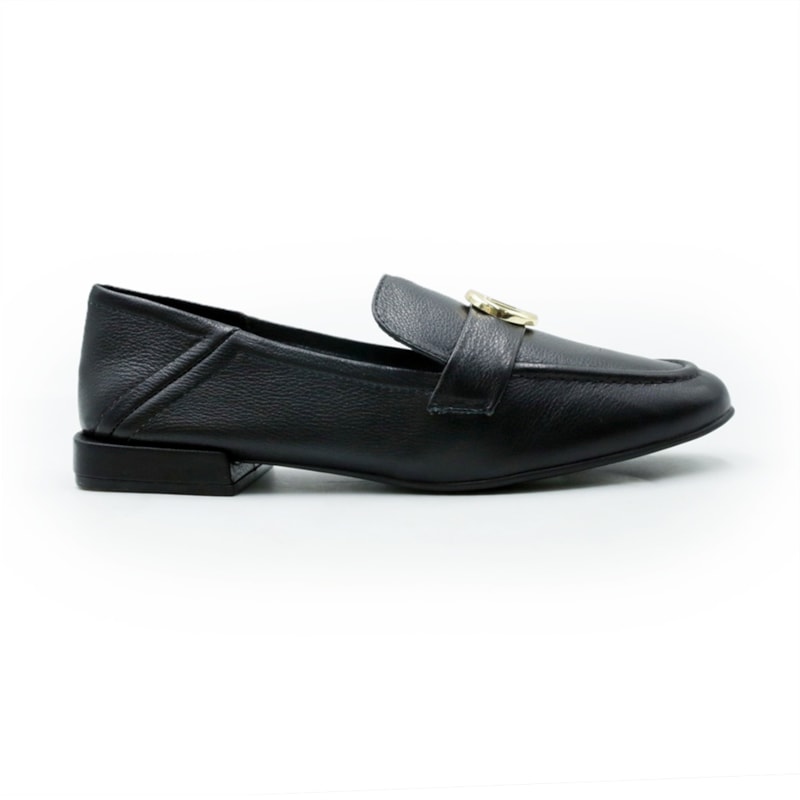 FEMININO MOCASSIM MOCASSIM LUZ DA LUA 60340021 5 PRETO
